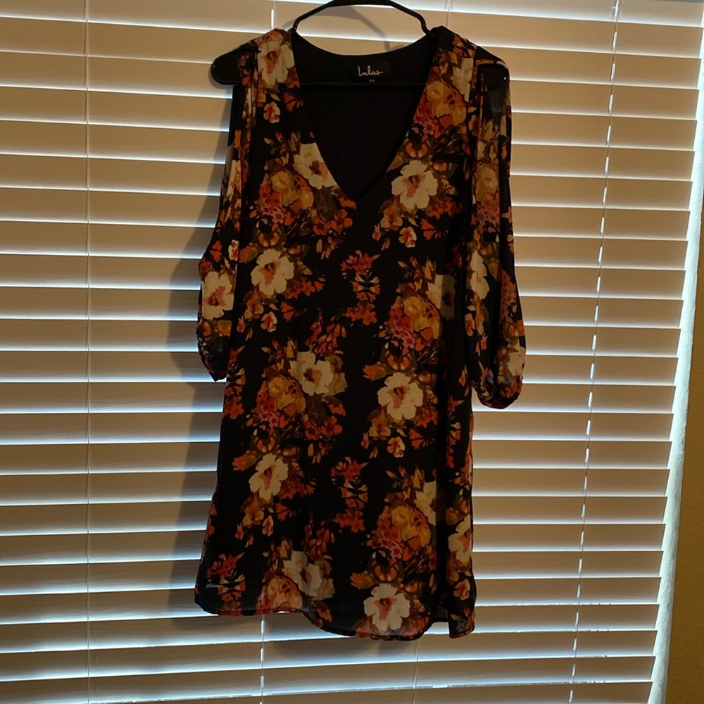 Mini floral dress xs